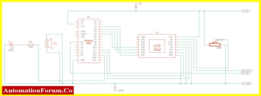 Interfacing lm35 temperature sensor and lcd with Arduino 1