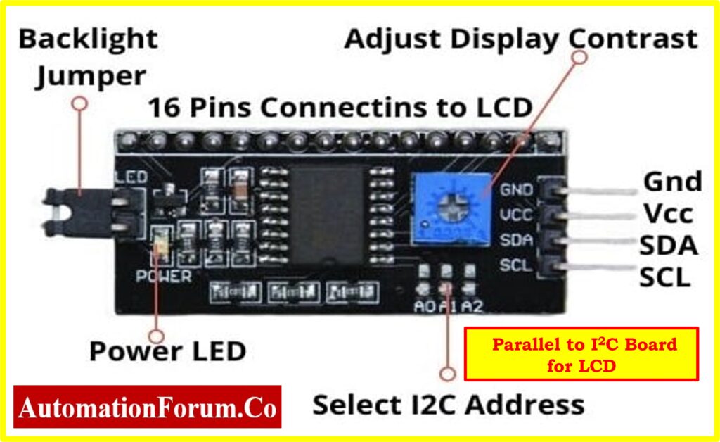 DHT Sensor Interface with Serial LCD Interface Using Arduino UNO 8