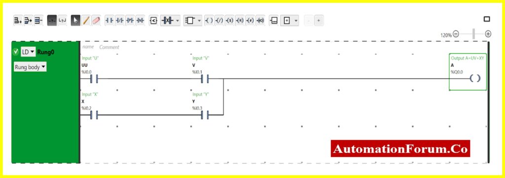 Step-by-Step  procedure for Creating a Ladder Diagram from Logic with Schneider Electric EcoStruxure Machine Expert Basic Software 4