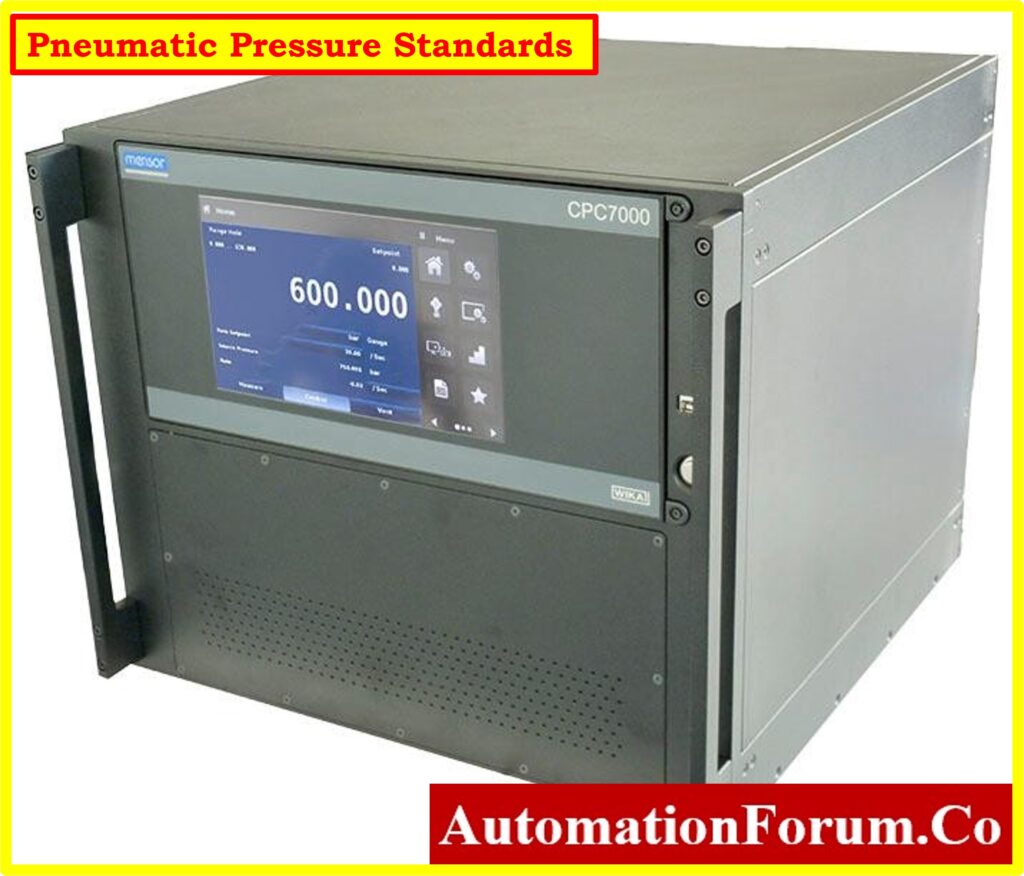 Pneumatic Pressure Standards