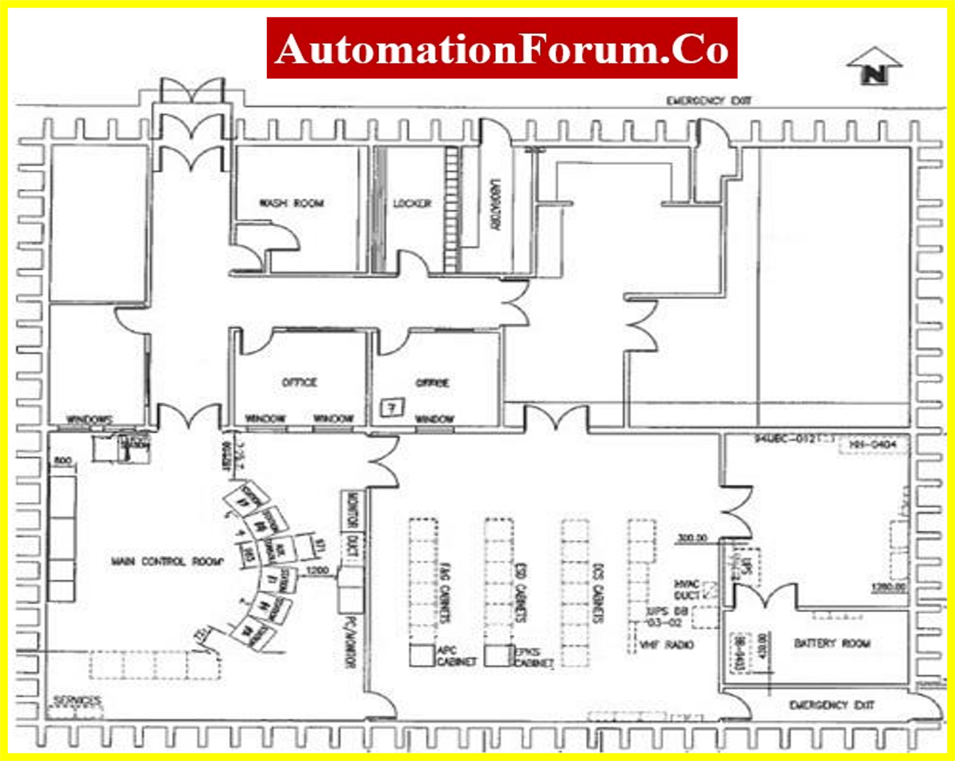 What is Rack room layout diagram and it purposes?