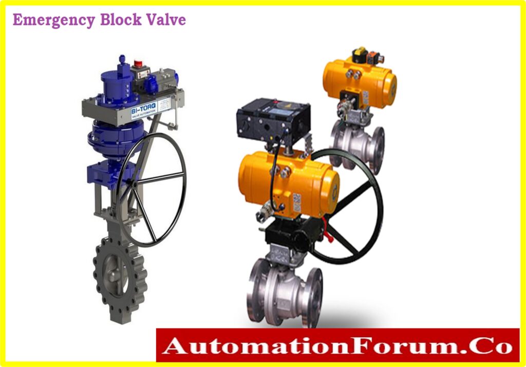 What is an Emergency Block valve 1