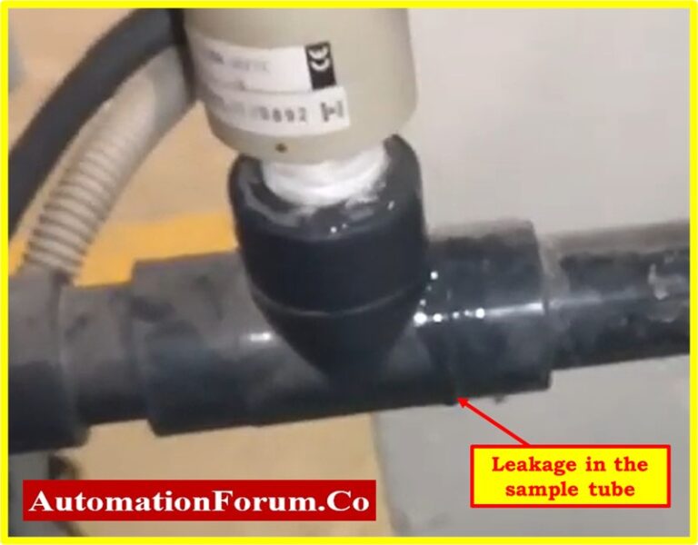 Troubleshooting of conductivity transmitter