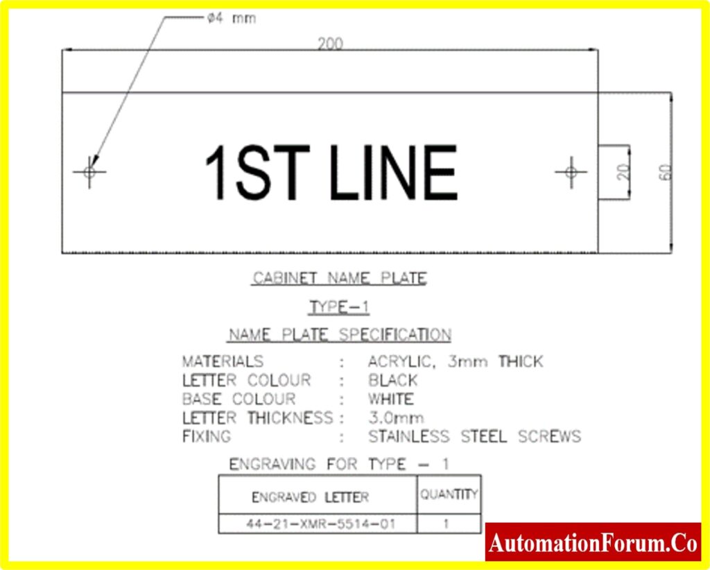 Marshalling Cabinet Drawing And Its Significance Marshalling Cabinet Drawing And Its Significance