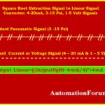 linear converter signal