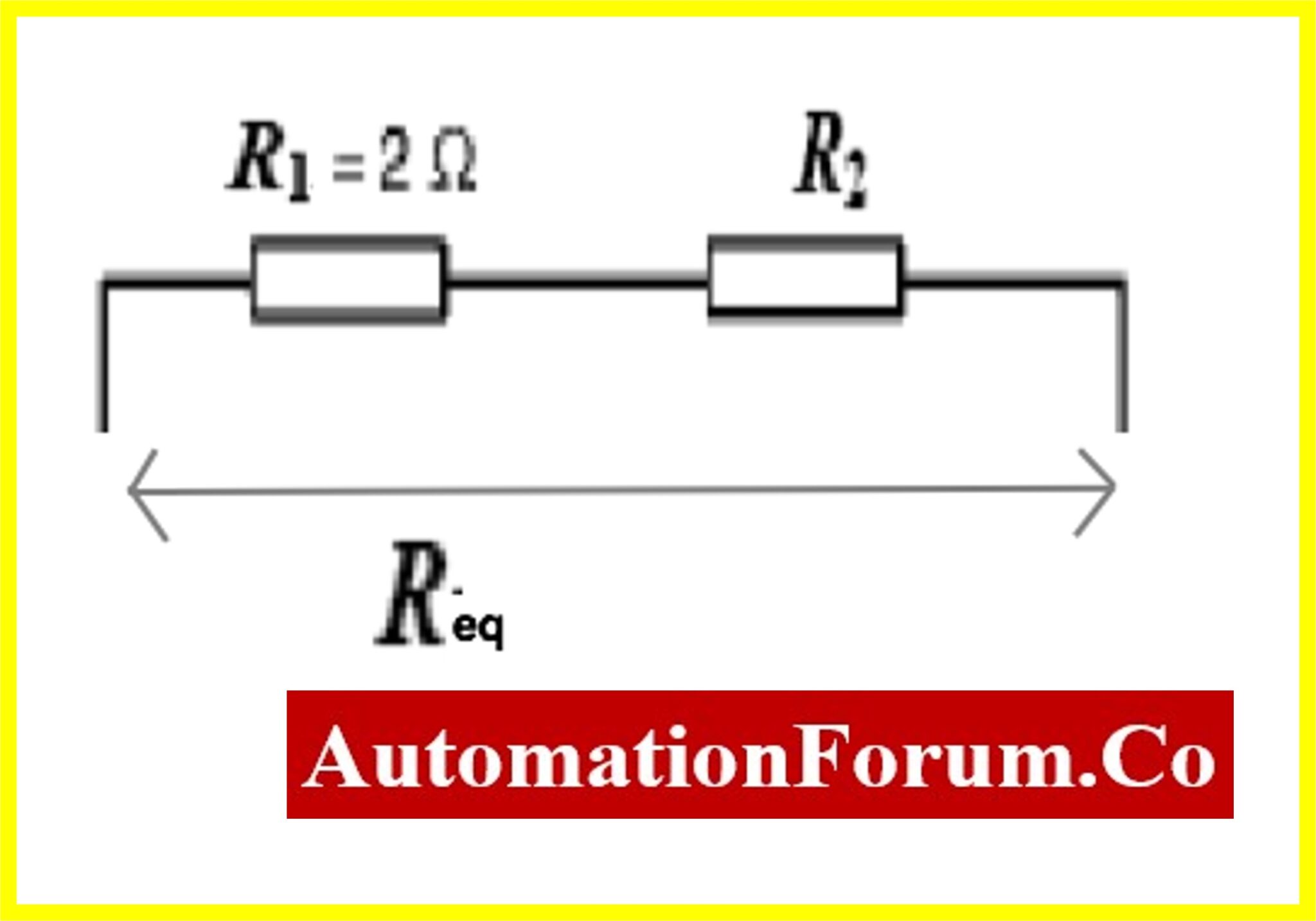Combination of resistor & deriving formula for Series & parallel resistor.