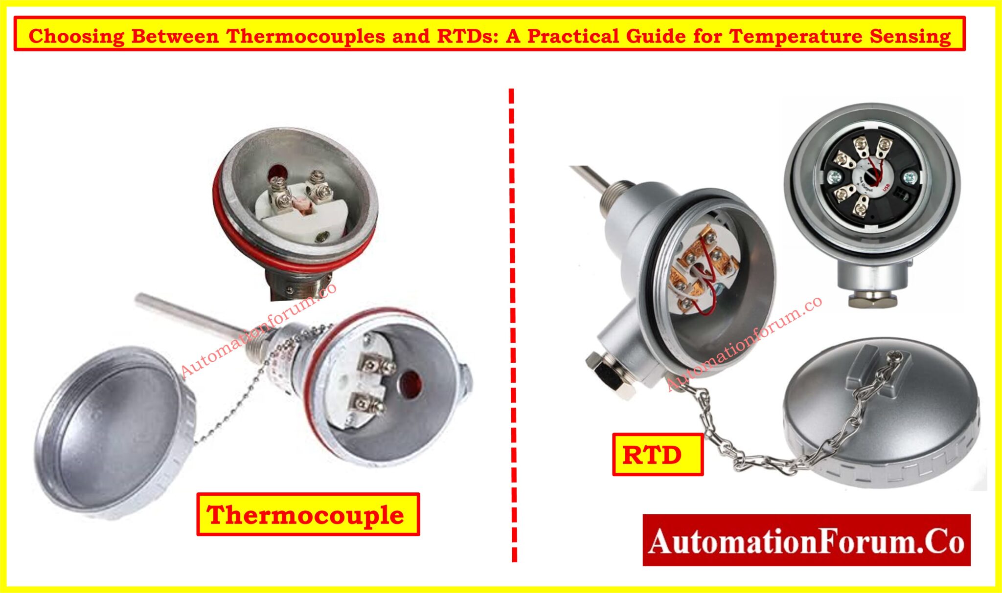 Choosing Between Thermocouples and RTDs: A Practical Guide for ...