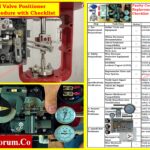 Faulty Control Valve Positioner Replacement Procedure with Checklist