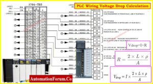 How to Calculate and Minimize Voltage Drop in PLC Wiring