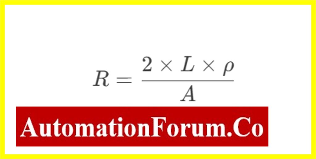 Voltage Drop Formula for PLC wiring 1