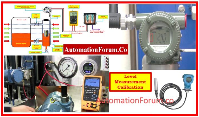 Calibration Procedures for Level Measurement Devices