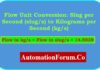 Mass Flow Unit Conversion: Slug per Second (slug/s) to Kilograms per Second (kg/s) Mass Flow Unit Conversion: Slug per Second (slug/s) to Kilograms per Second (kg/s)