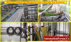 How to Fix Common Cable Management Issues using Cable Tray Accessories