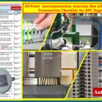 25-Point  Instrumentation Junction Box (JB) Wiring and Termination Checklist for EPC Engineers 1