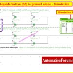Step-by-Step PLC Ladder Logic for Automatic Liquid Mixing Process with Interlocks 5