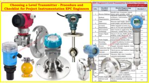 Level Transmitter Selection Checklist for EPC Engineers - Step-by-Step Guide