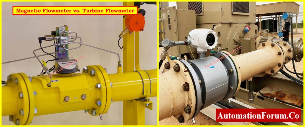 Magnetic Flowmeter vs Turbine Flowmeter - Comparison Table