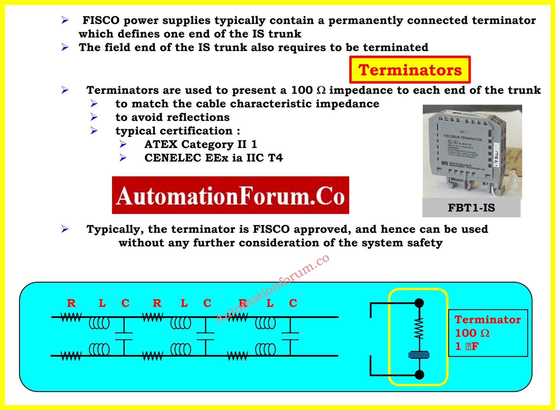 Fieldbus Intrinsically Safe Concept (FISCO) - Complete Guide for ...