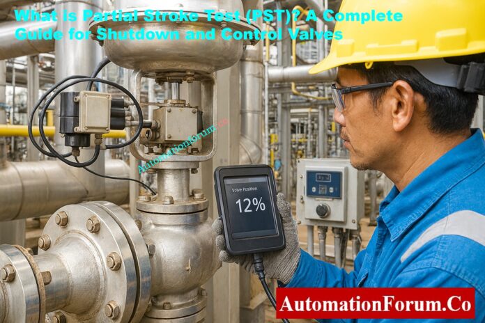 What is Partial Stroke Test (PST)? A Complete Guide for Shutdown and Control Valves