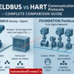 Difference Between Fieldbus and HART Communication Protocols Complete Comparison Guide for Process Automation Engineers 1