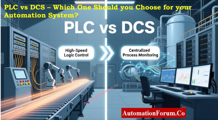PLC vs DCS – Which One Should you Choose for your Automation System? Key Technical Differences Explained