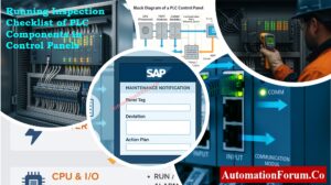 Running Inspection Checklist of PLC Components in Control Panels