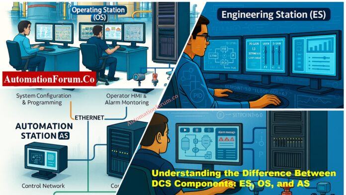 Understanding the Difference Between DCS Components: ES, OS, and AS