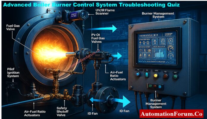 Boiler Burner Control System Troubleshooting - quiz