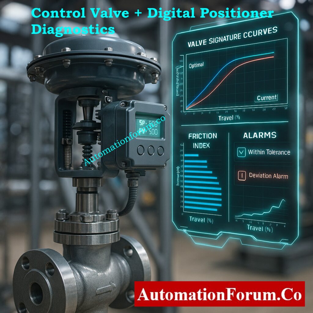 Control Valve + Digital Positioner Diagnostics