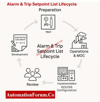 Alarm & Trip Setpoint List in Instrumentation Engineering Complete
