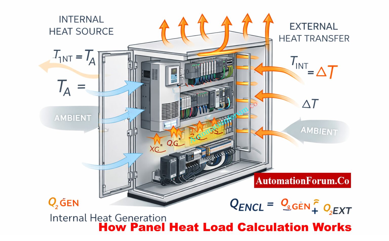 Instrumentation Panel Heat Load Calculator | Panel AC Sizing Guide as ...