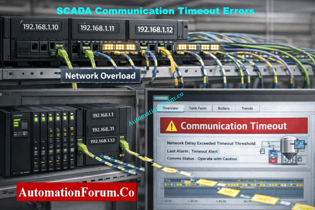 SCADA Communication Timeout Errors