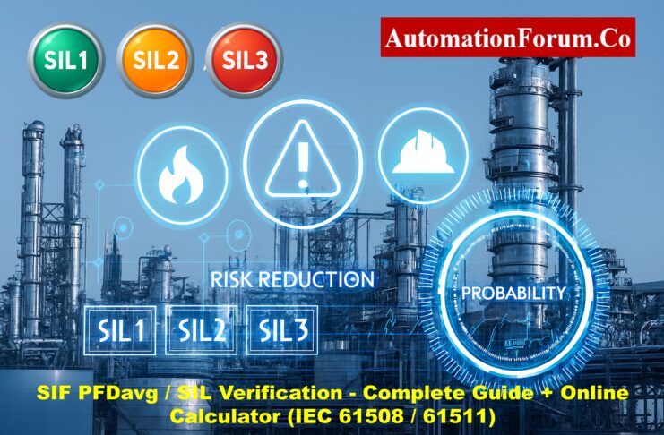 SIF PFDavg / SIL Verification - Complete Guide + Online Calculator (IEC 61508 / 61511) 1