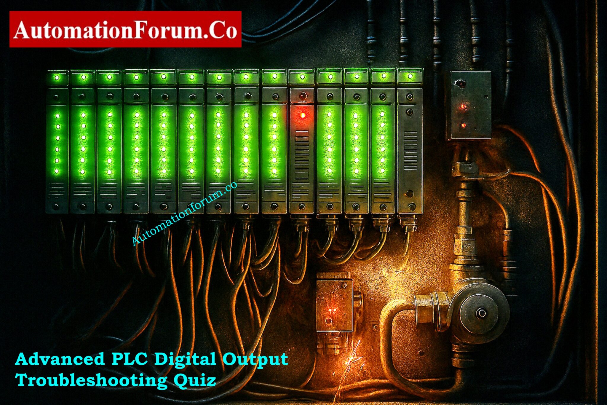 Advanced PLC Digital Output Troubleshooting Quiz | Industrial Automation