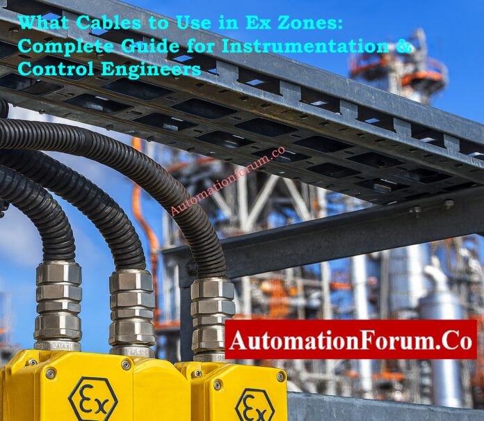 What Cables to Use in Ex Zones: Complete Guide for Instrumentation & Control Engineers