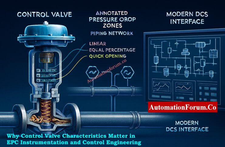 Why Control Valve Characteristics Matter in EPC Instrumentation and Control Engineering