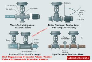 Control Valve Characteristics Guide for EPC Selection, Sizing & Types