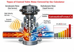 Control Valve Noise Prediction Calculator IEC 60534 Tool