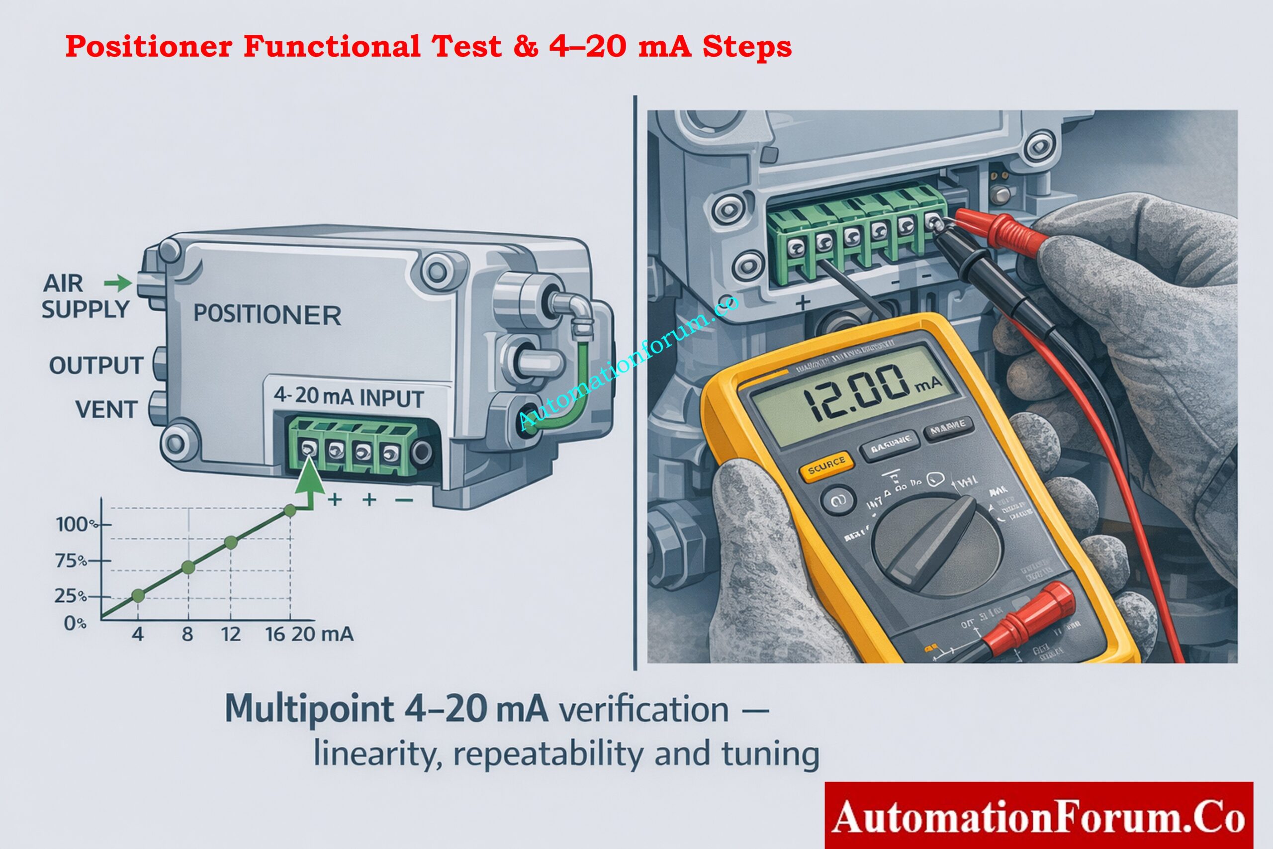 Control Valve Site Acceptance Test (SAT) Procedure - Step-by-Step Field ...