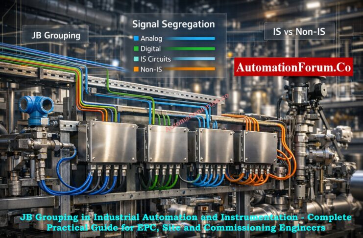 JB Grouping in Industrial Automation and Instrumentation - Complete Practical Guide for EPC, Site and Commissioning Engineers