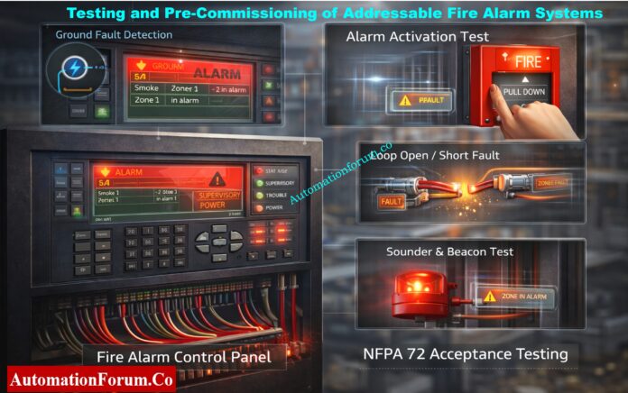 Method Statement for Addressable Fire Alarm System | NFPA 72