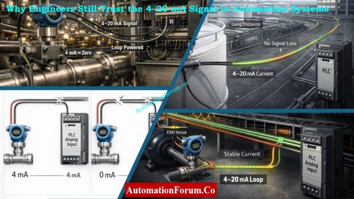 Why Engineers Still Trust the 4-20 mA Signal in Automation Systems