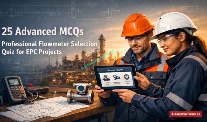 Advanced Flow Measurement Selection MCQs for EPC Instrumentation Design Engineers