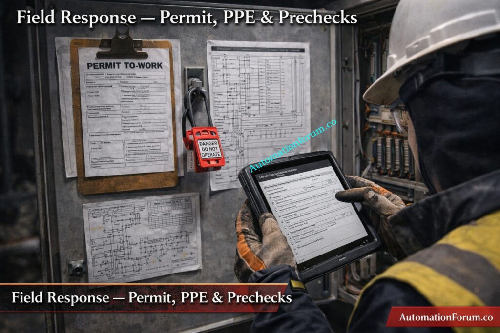Field Response: Safety, Permit to Work and First Actions - Duplicate Modbus Address in Temperature Multiplexers Causes Plant Shutdown - Real Incident & Root Cause