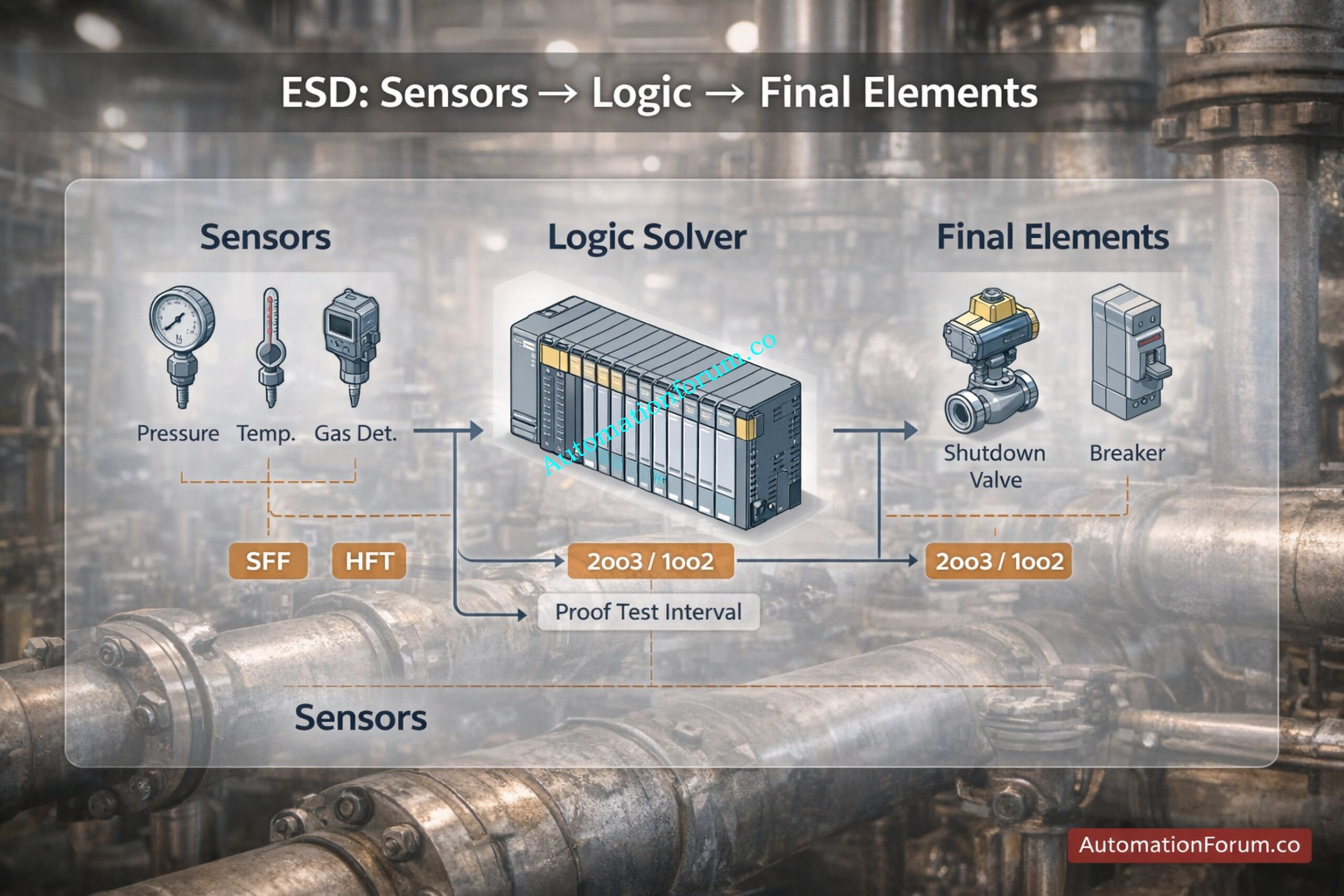 25 Advanced MCQs on ESD Control Systems