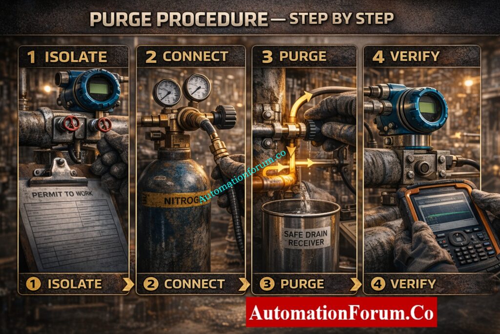  Impulse Line Inspection - Purge Procedure for Impulse Line Cleaning