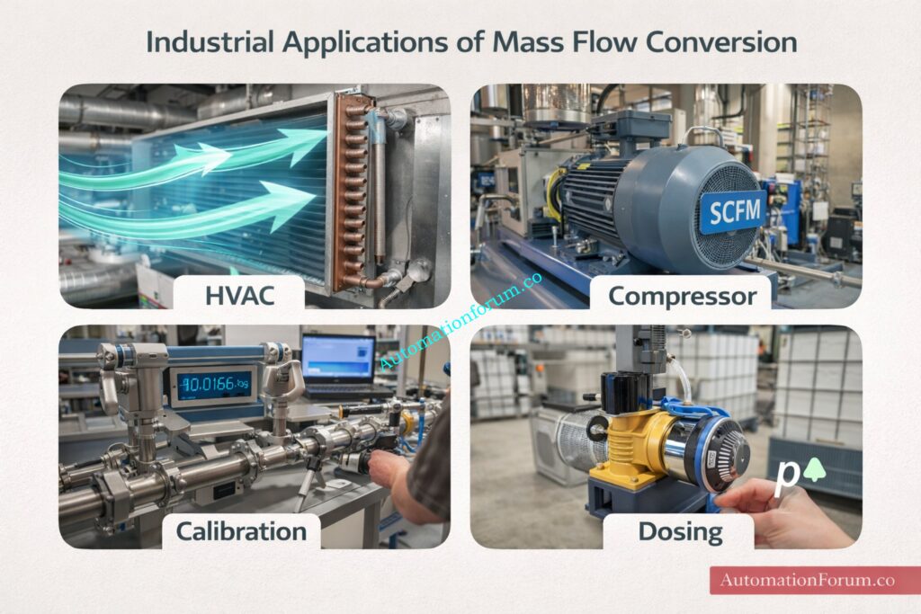 Practical Engineering Applications of Mass Flow Unit Conversion
