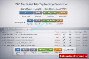 PLC Alarm and Trip Documentation Procedure – EPC PLC Automation Guide
