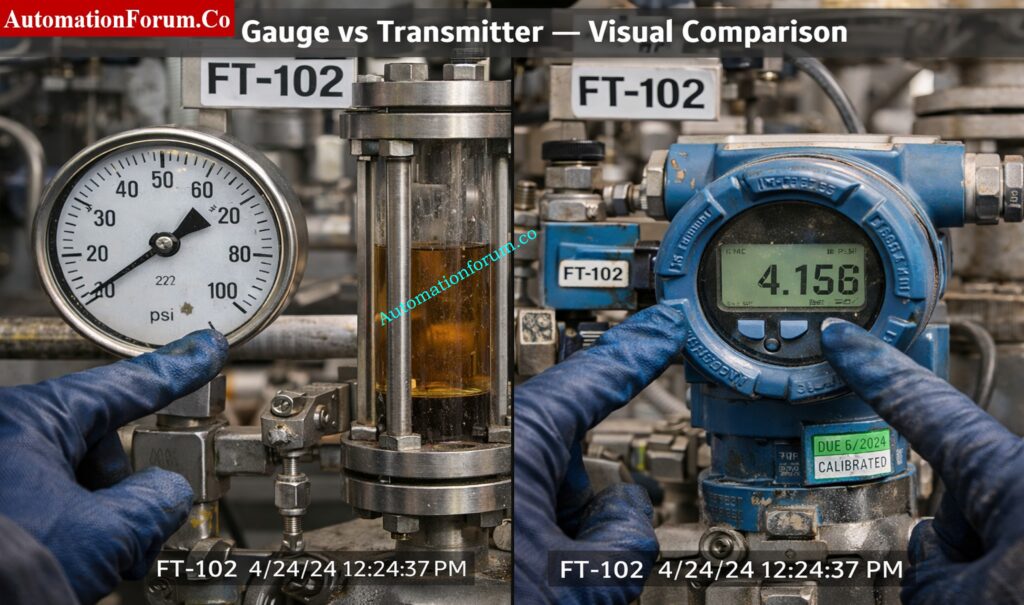 Local Gauge and Sight Glass Verification Method - Pressure Level and Temperature Cross Check
