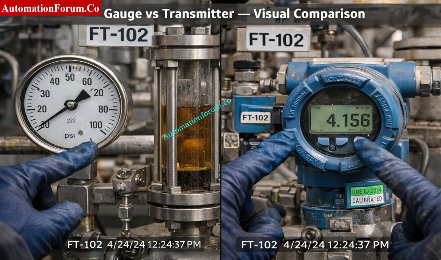 Transduction Check process-value-cross-check-transmitter-validation